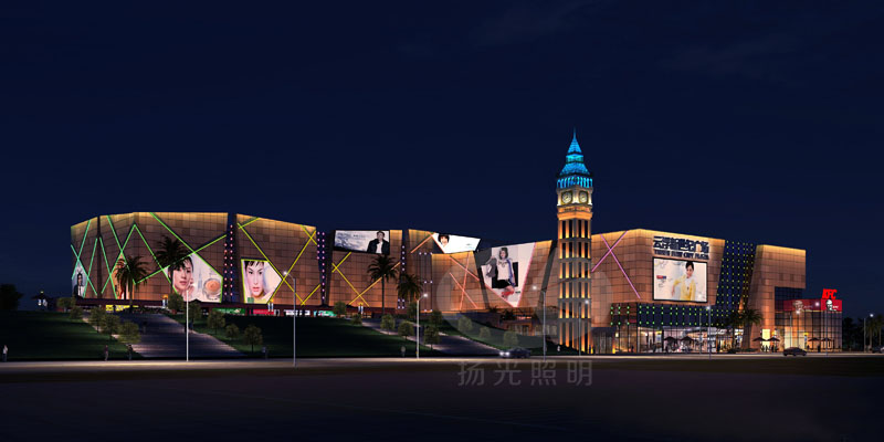 建築外牆夜景照明 建築外牆夜景照明