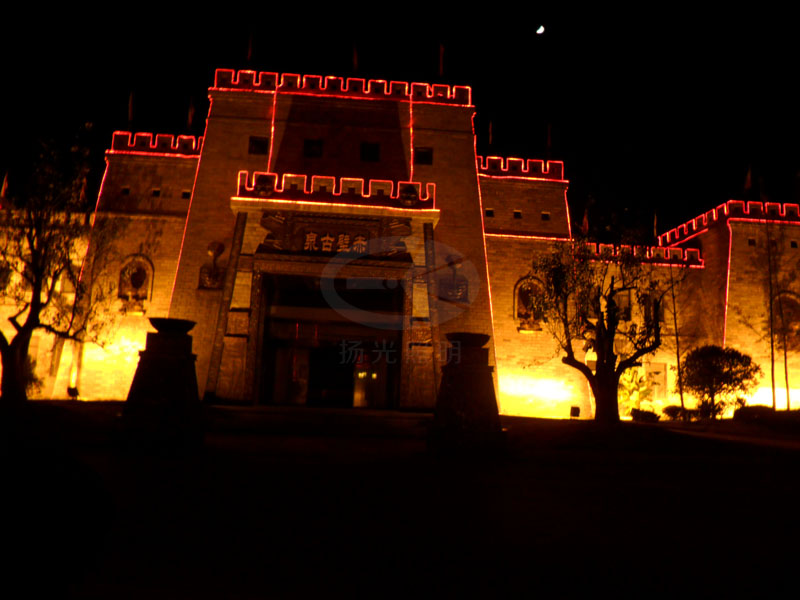 古建築夜景亮化 古建築夜景亮化