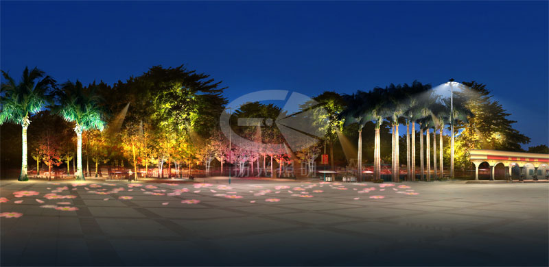 廣場(chǎng)景(jǐng)觀亮化工程