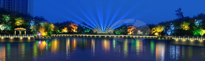 廣場亮化效果圖