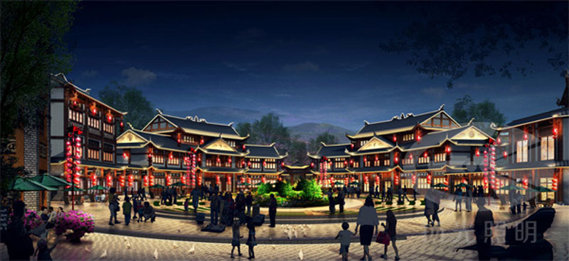 景(jǐng)區(qū)景觀(guān)照明設計效果圖