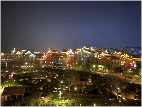 文旅(lǚ)夜景燈光的魅力