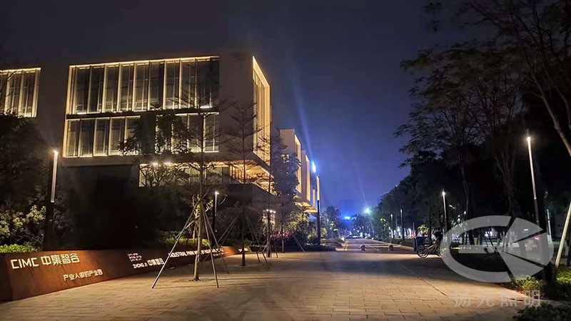 產業園夜景照明（míng）工程實拍圖