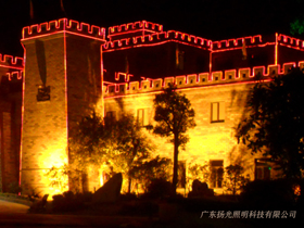 古建築城牆（qiáng）亮化工程