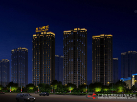 聯華（huá）國際：東（dōng）莞皇馬酈宮夜景照（zhào）明
