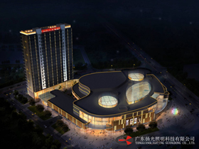 廣州（zhōu）金竹新城商業中心亮化（huà）設計