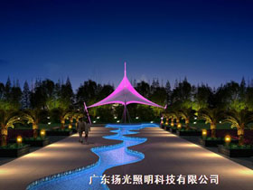 湖北銀（yín）泉景觀照（zhào）明
