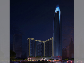 惠州榮燦（càn）置業大廈夜景亮化