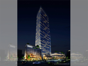 佛山宏匯（huì）地（dì）產城市商業中（zhōng）心夜（yè）景照明