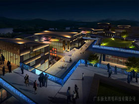 四（sì）川遂寧鷺棲湖夜景照（zhào）明