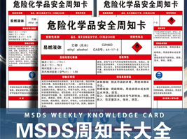 危險化學品安全周知卡