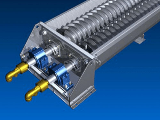 冷卻（què）循環螺旋輸送機